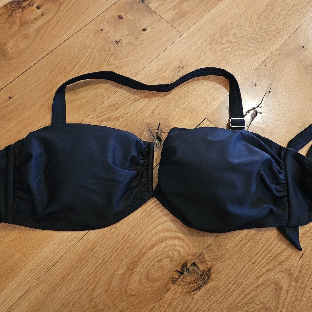Elegant Black Bikini Top